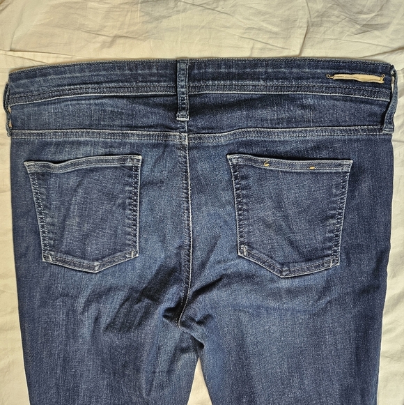Anthropologie Pilcro & the Letterpress Skinny Jeans Blue Size 31 - Picture 4 of 7